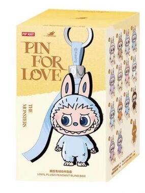 The Monsters Pin For Love  Keychain